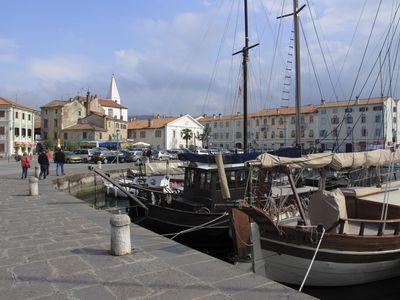 Izola Serie: Der Hafen in der Altstadt