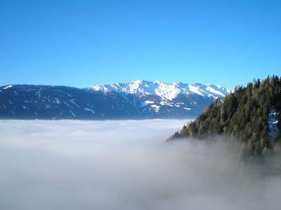 Serie Lienz, Osttirol: über dem Nebel