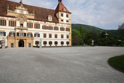 Schloss Eggenberg - der Haupteingang
