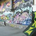 Serie: Graffiti von Neo, Hauptbrücke Graz - 1