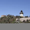Der Grazer Schloßberg mit dem Uhrturm