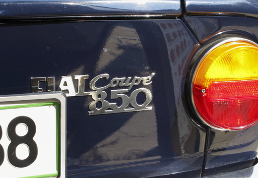 Serie: Fiat 850 Coupe - Schriftzug 