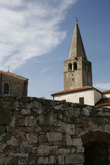 Serie Porec: Der Turm der Euphrasius-Basilika 
