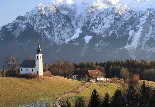Serie Berchtesgadener Land: Der Johannishögl bei Piding - 1 