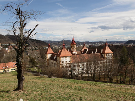 Schloss Eggenberg Graz - die Südseite 