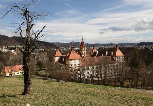 Schloss Eggenberg Graz - die Südseite 